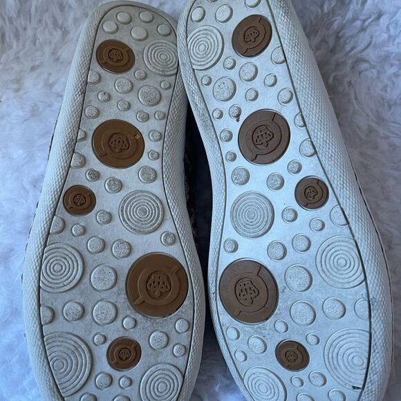 Born leather snake skin print cream and taupe color size 8 - Picture 9 of 10